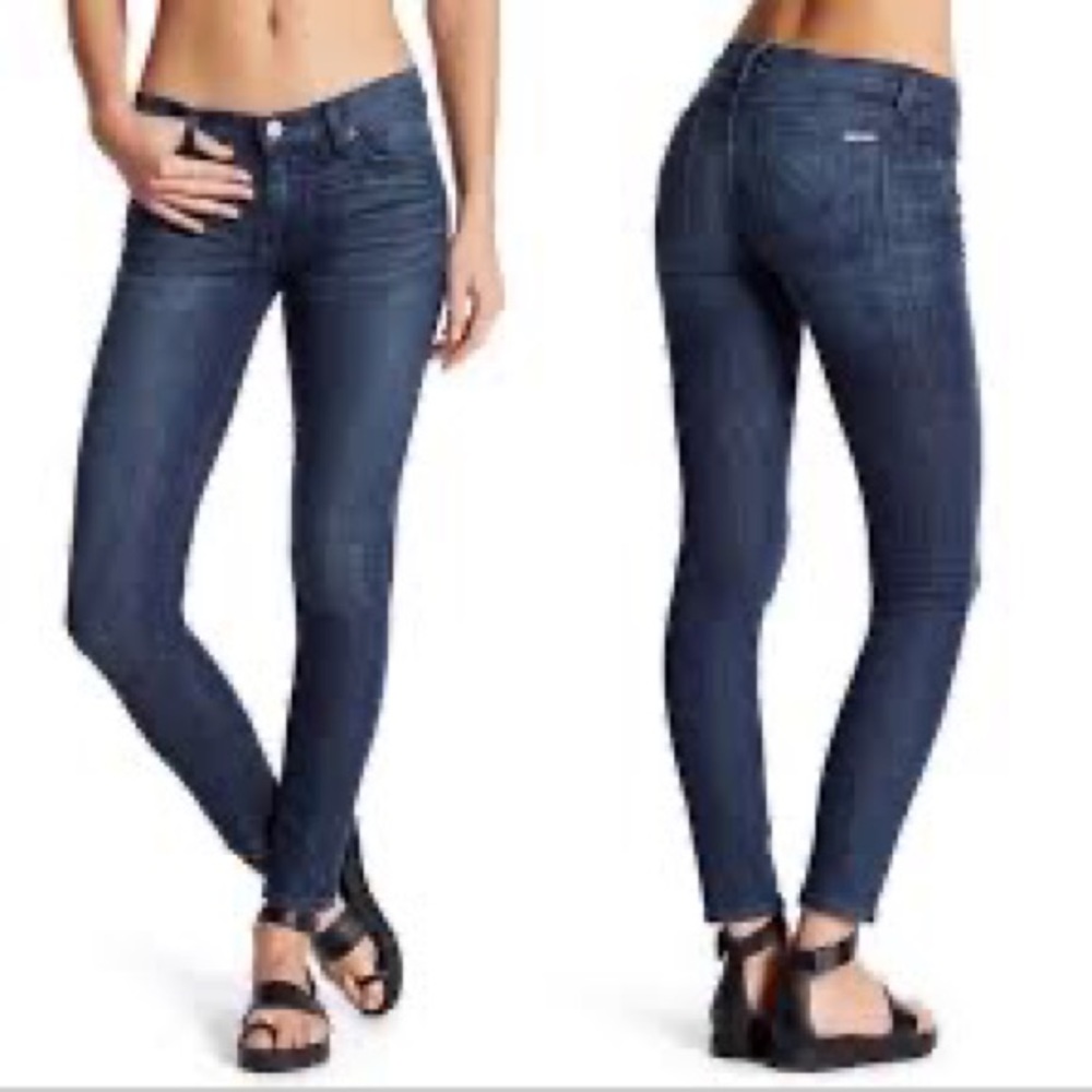 Hudson Krista Super Skinny Blue Jeans Size 30